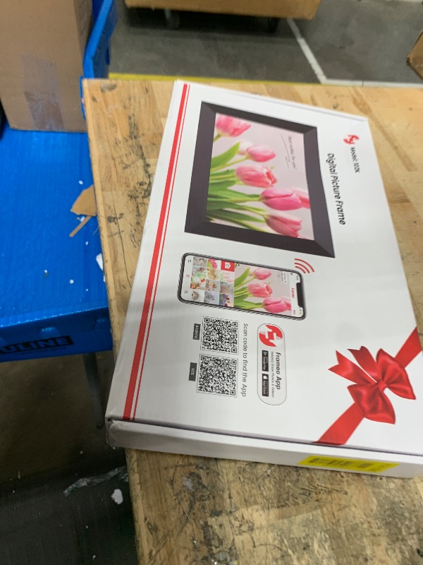 Photo 1 of **ITEMS FACTORY SEALED** BIGASUO Digital Picture Frame, 10.1" Frameo Digital Frame WiFi with 32GB Memory, 1280x800 IPS Touch Screen, Send Photos/Videos from Your Phone Anywhere, Photo Gifts for Parents and Grandparents