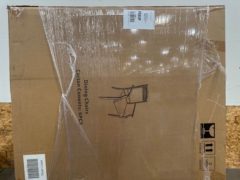 Photo 1 of **Umbrella and Table Not Included** 6-person Rectangle Outdoor Patio Dining Chairs