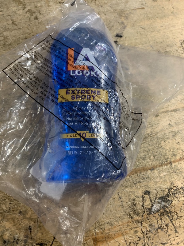 View 2 of (only one)(not a pack) L.A. Looks Sport Xtreme Hold Gel, Hold Level 10+, 20-Ounce