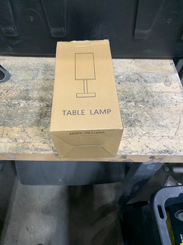 Photo 1 of ?Upgraded?Bedside Table Lamp Touch Control, with USB C+A Charging Ports & Dual AC Outlets, 3-Way Nightstand Lamp for Bedroom with LampShade Living Room Office(LED Dimmable Bulb Included)