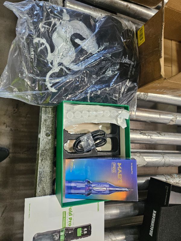 Photo 1 of *****************Missing items*****************
Mast Tattoo Fold Pro Cordless Tattoo Gun Kit Year of the Horse Edition Tattoo Machine 20 Pro Needles Black Tattoo Ink for Professional Artists Complete Tattoo Supplies (Green)
