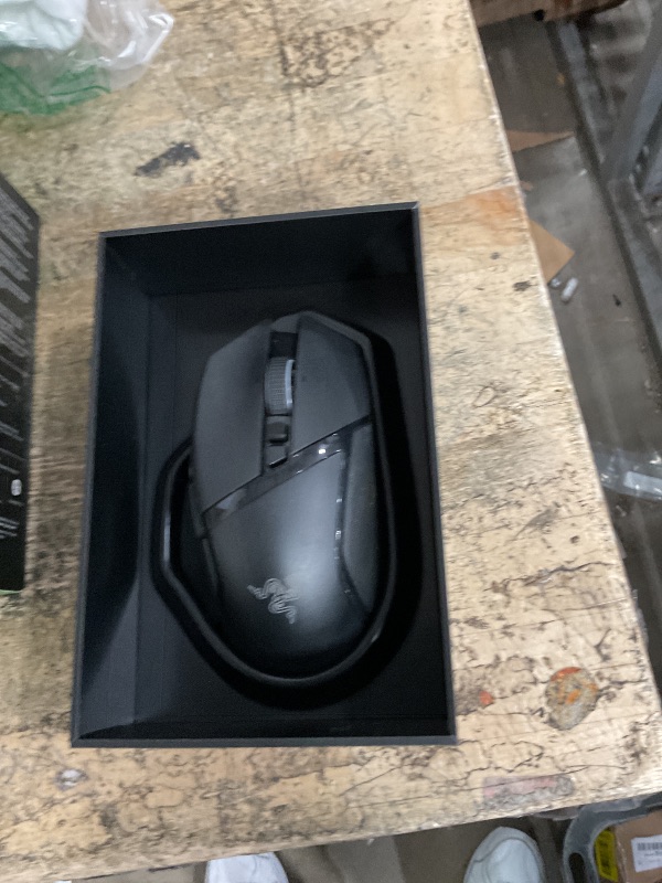 Photo 1 of Razer Basilisk V3 Pro 35K Wireless Gaming Mouse: HyperScroll Tilt Wheel - 35K DPI Optical Sensor Gen 2-13 Customizable Controls - Chroma RGB - Optical Switches Gen 3 - Up to 140 Hr Battery - Black