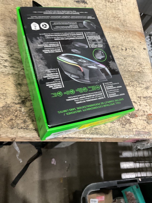 Photo 1 of Razer Basilisk V3 Pro 35K Wireless Gaming Mouse: HyperScroll Tilt Wheel - 35K DPI Optical Sensor Gen 2-13 Customizable Controls - Chroma RGB - Optical Switches Gen 3 - Up to 140 Hr Battery - Black