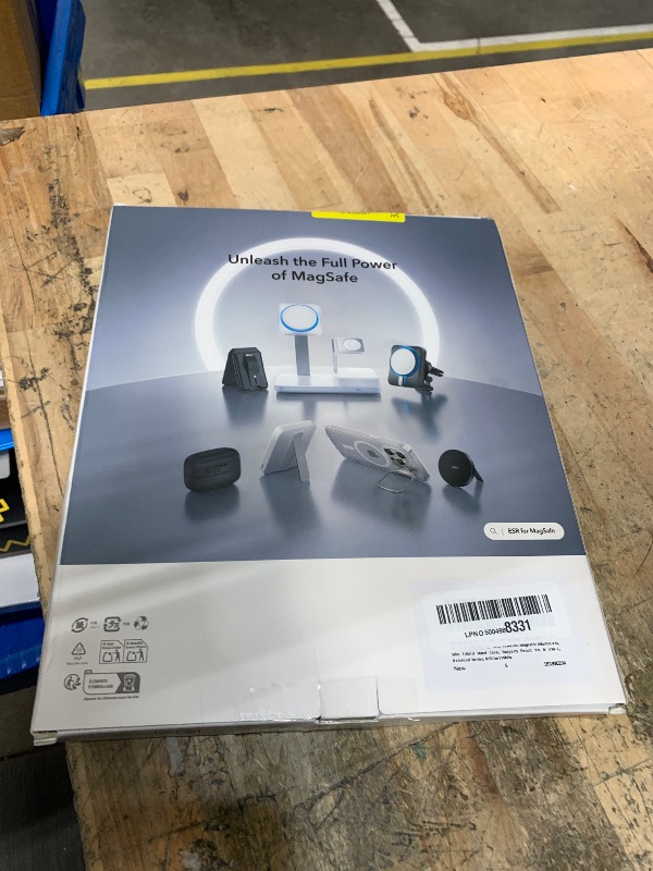 Photo 1 of **FACTORY SEALED** ESR for iPad Air 13 Inch Case M4/M3/M2 (2026/2025/2024), iPad Pro 12.9 Case, Powerful Magnetic Attachment, Slim Trifold Stand Case, Supports Pencil Pro/USB-C, Rebound Series, Brilliant White
