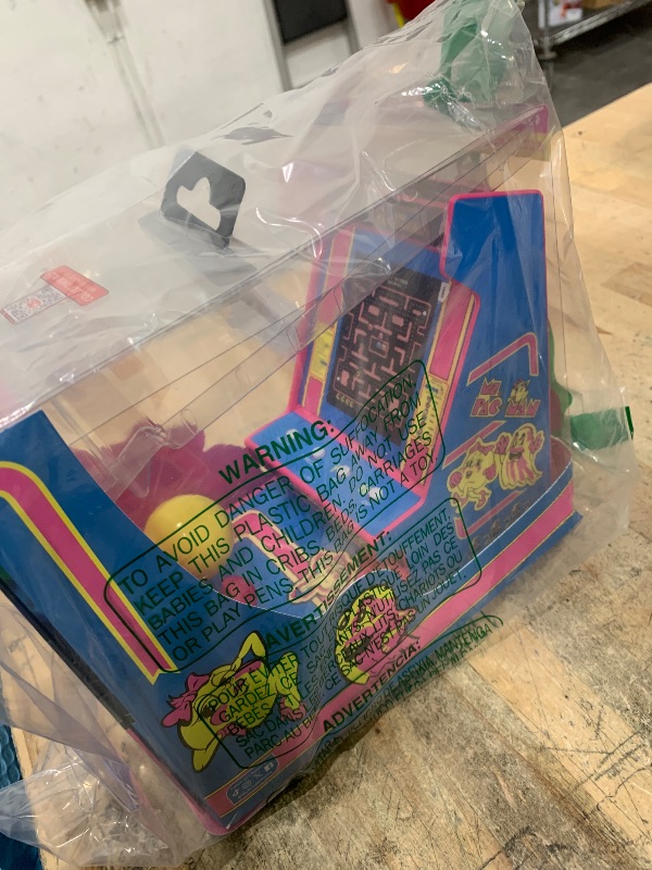 Photo 1 of **FACTORY SEALED** My Arcade Ms. Pac-Man Joystick Player: Arcade Classics, Retro Games, Mini Video Game Console, 2 Game Modes, Birthday Gifts