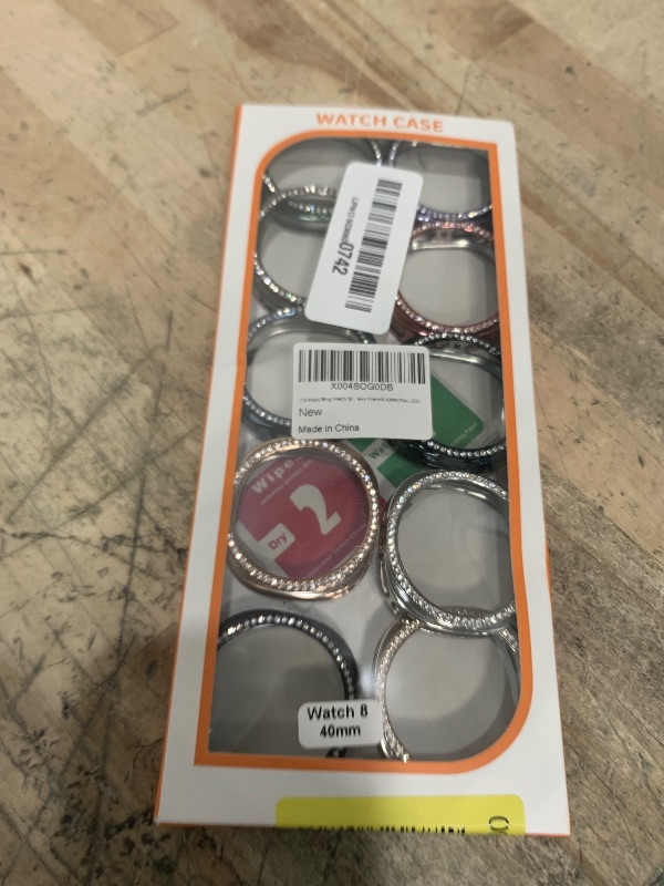 Photo 1 of [10-Pack] Bling Watch Screen Protector for Samsung Galaxy Watch8 40mm, Glitter Protection Cases TPU Soft Cover with Sparkly Rhinestones for Galaxy Watch8 40MM(SM-L320)