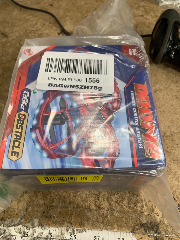 Photo 1 of **MIOSSING BATTERIS**Spider Mini Drone for Kids Beginners - Toss to Go RC Quadcopter with LED Lights, 2 Batteries, Headless, 3 Speed Mode, 3D Flips, Obstacle Avoidance, Indoor Outdoor Cool Toys Gifts for Boys Girls Christmas Stocking Stuffers