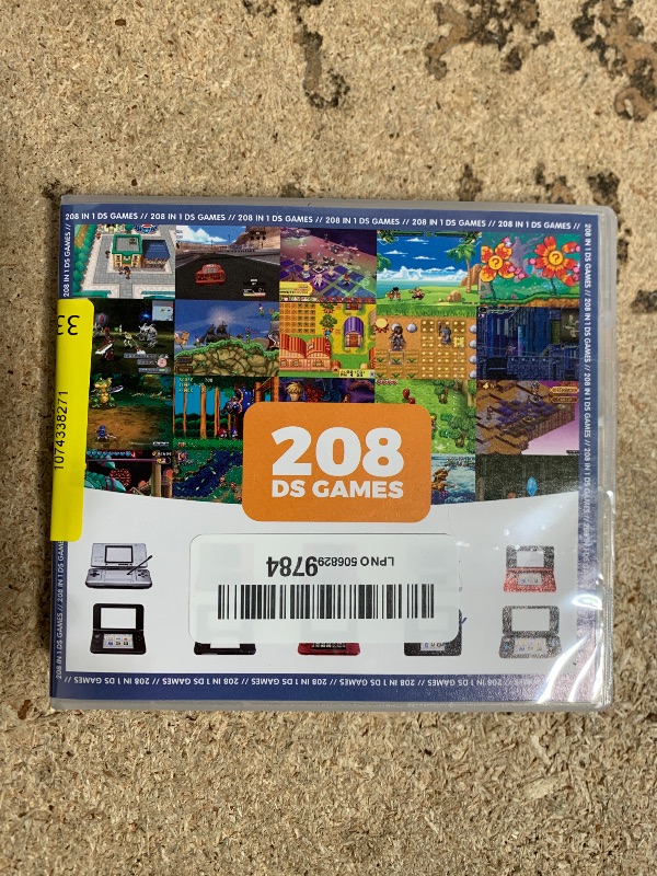 View 2 of ?2026 Newest?208 in 1 Super Combo Game Cartridge, Retro Game Pack Card Compilation with 208 Games