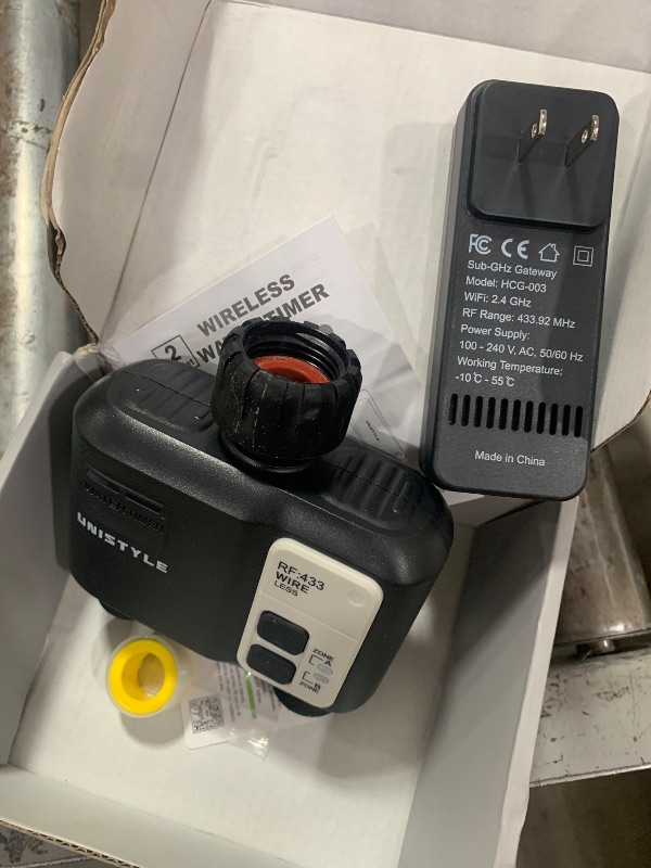 Photo 1 of [All-New 2027] 1700FT WiFi Sprinkler Timer 2 Zone, Unistyle Smart Hose Timers Compatible Alexa & Google Voice and App Control, Water Timer for Garden Hose with Auto & Manual Modes for Garden Lawn