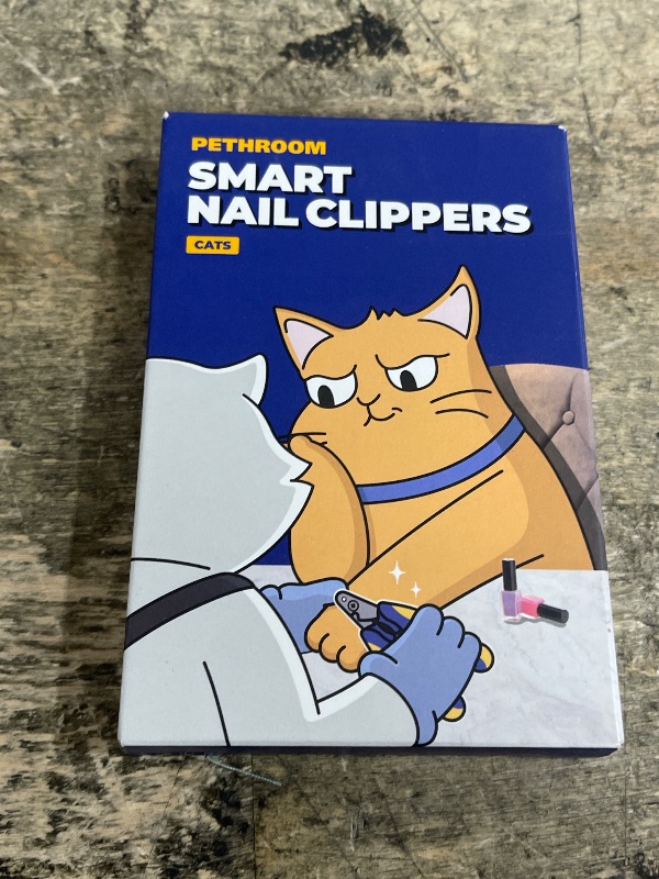Photo 1 of [PETHROOM] Cat Nail Clipper Trimmer for Indoor Cats with Circular Cut Hole (2mm) | Premium Sturdy Stainless Steel Blade Cat Claw | Safe, Easy, Accurate, Quiet & Fast | Avoid Overcutting