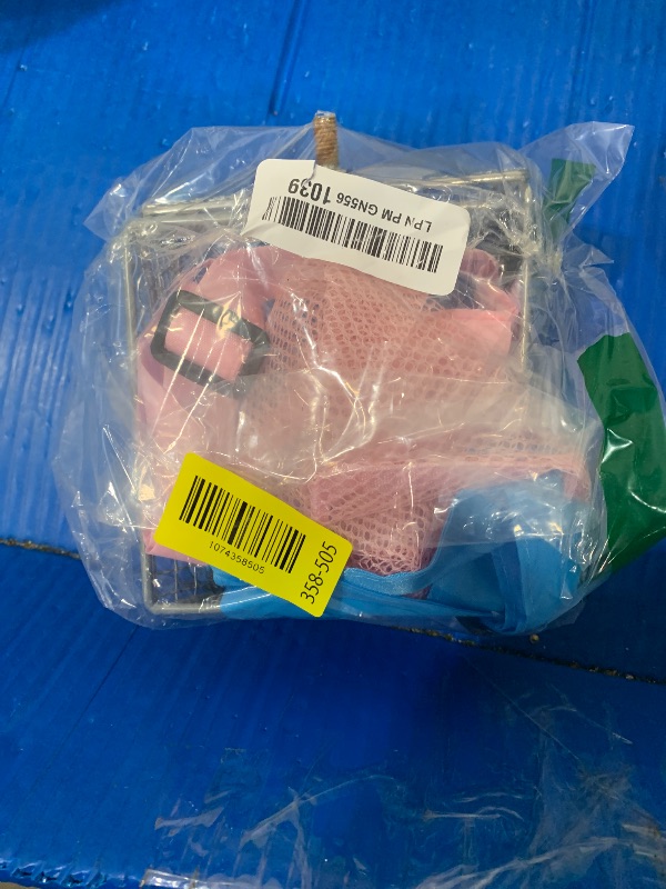 Photo 1 of **MISSING POLES** RGQSUN 2 Shark Tooth Sifters with 2 Seashell Bags, Beach Sand Sifter Set with Extendable Handles for Shell Collecting, Sea Glass, Shark Teeth and Small Beach Finds