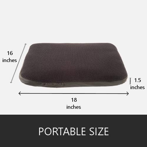 Photo 1 of Cool-Float Liquid Cushion for Pressure Relief – Office Chairs, Car, Wheelchair – 18 x 16 x 1.5 inches