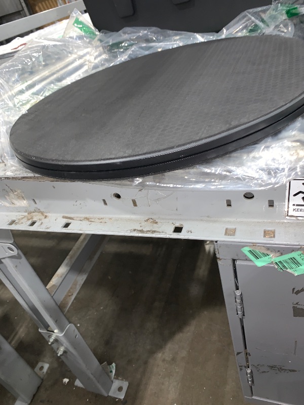 Photo 1 of black Rotating Turntable Display Stand,