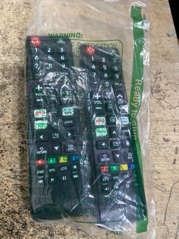 Photo 1 of ?Pack of 2? New Universal Remote for All Samsung TV Remote, Replacement Compatible for All Samsung Smart TV, LED, LCD, HDTV, 3D, Series TV