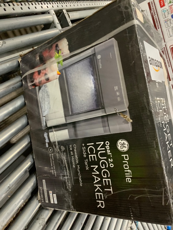 View 2 of *** PARTS ONLY *** GE Profile Opal 2.0 with 0.75 Gallon Tank, Chewable Crunchable Countertop Nugget Ice Maker, Scoop included, 38 lbs in 24 hours, Pellet Ice Machine with WiFi & Smart Connected, Stainless Steel