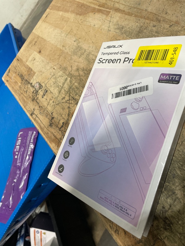 Photo 1 of **FACTORY SEALED** JSAUX Anti-Glare Screen Protector for ROG Xbox Ally/ROG Xbox Ally X (2025) / ROG Ally 2-Pack, Matte 9H Hardness Tempered Glass with Guide Frame, 7" Anti-Scratch Screen Protector for ASUS ROG Ally X