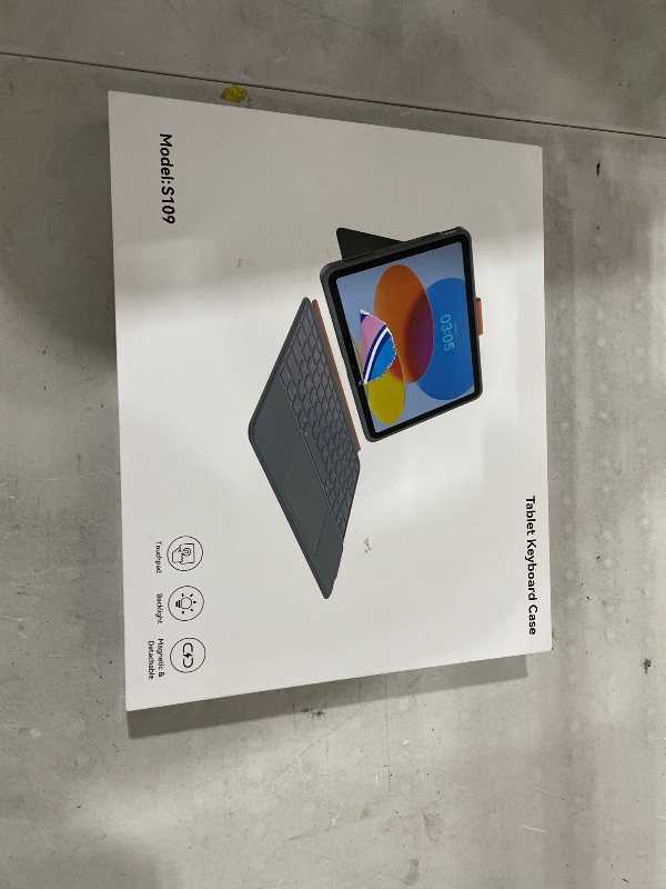 Photo 1 of  Magitype S109 Tablet Keyboard Case, specifically designed for Apple iPads. 