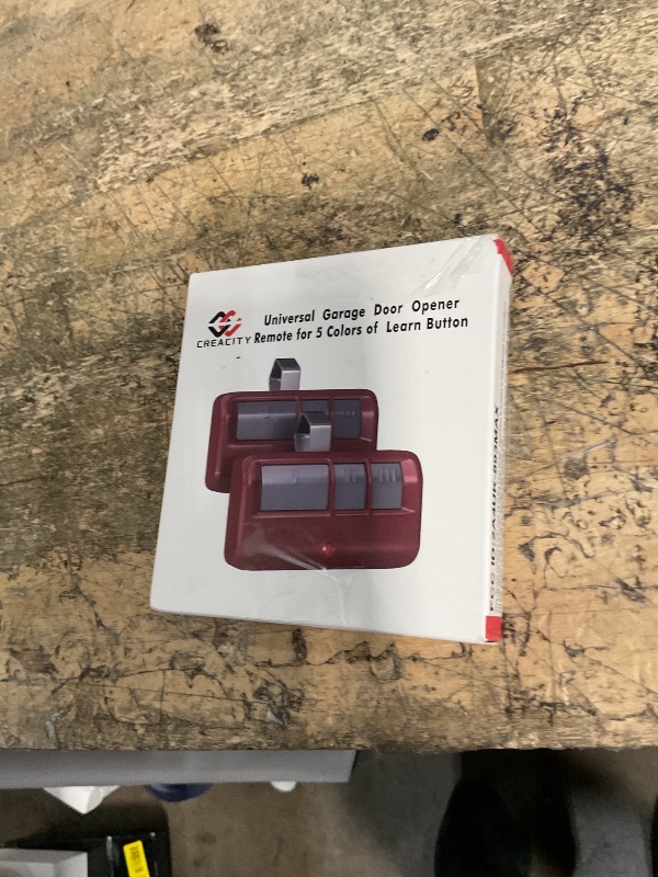 Photo 1 of 1 for Chamberlain LiftMaster Craftsman Garage Door Opener Remote 893LM 893Max 971LM Universal, Red