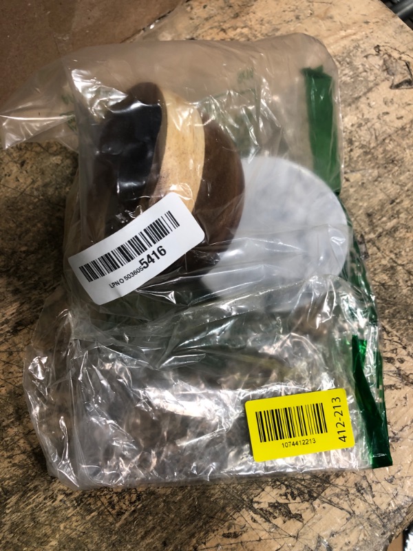 Photo 1 of **Missing spoon** HESHIBI Salt Cellar Box with Lid & Spoon, Modern White Stone Salt or Pepper Sugar Spice Seasoning Bowl Container Jar Holder Well Keeper Dish Pig Crock for Kitchen (White Grey Marble Lid)