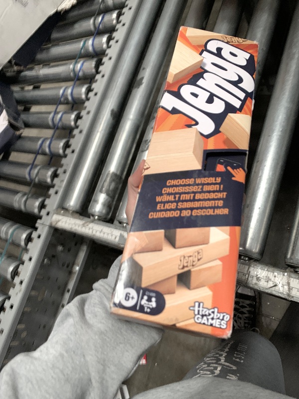 Photo 1 of **RETAIL PRICE IS ACTUALLY $14**Official Hasbro Games Jenga Game | Digital Die for 6 More Ways to Play | Original Wood Block Game | Stacking Tower | Ages 6+ | 1+ Players | Party Games