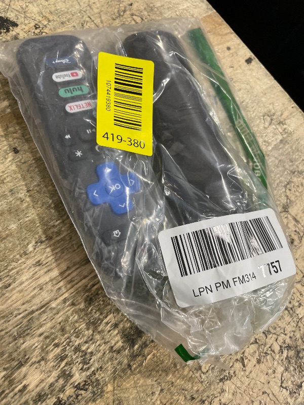 Photo 1 of (Pack of 2) Replacement Remote Control Only for Roku TV, Compatible for TCL Roku/Hisense Roku/Onn Roku/Sharp Roku/Element Roku/Westinghouse Roku/Philips Roku Smart TVs (Not for Roku Stick and Box)