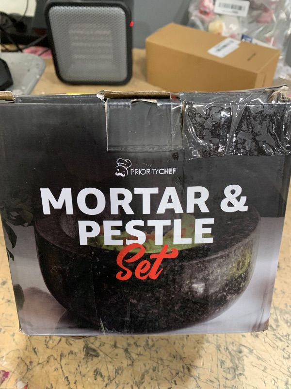 Photo 1 of (only mortar) Priority Chef Heavy Duty Large 2 Cup Mortar