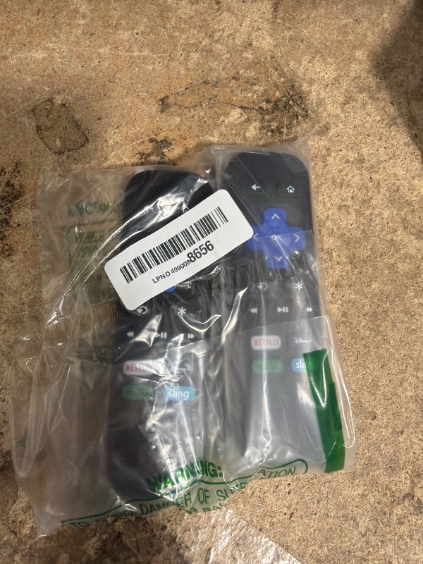 Photo 1 of (2 Pack) Replacement Remote Control for Roku Express, for Roku Premiere, for Roku Box, for Roku Player, for Roku 1 2 3 4 -?NOT for Stick or TV?