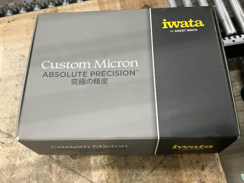 Photo 1 of *STOCK PHOTO FOR REFERENCE* Iwata Custom Micron CM-C Gravity Feed Dual Action Airbrush