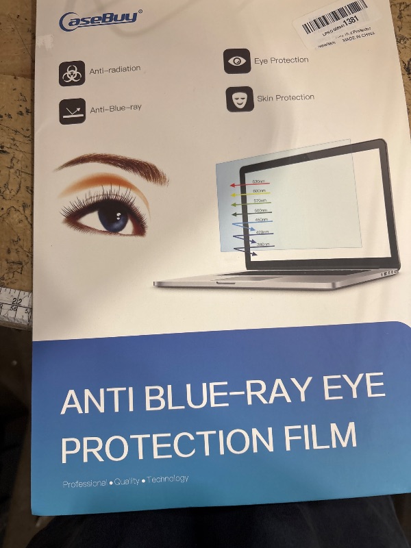 Photo 1 of (2PCS Pack) 15.6 inch Laptop Screen Protector Blue Light Anti Glare Filter for HP Envy X360 15.6 inch/Pavilion 15.6/ProBook 15.6/EliteBook 15.6/OMEN 15, Eye Protection Computer Monitor Protector