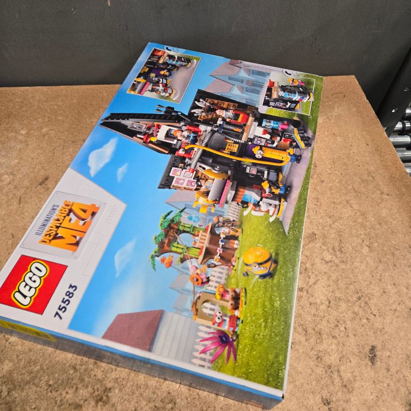 Photo 1 of **FACTORY SEALED** LEGO Despicable Me 4 Minions and Gru's Family Mansion, Minions Toy House and Tree Playset from Movie, Fun Despicable Me Toy, Creative Gift for Boys and Girls Aged 8 and Up, 75583