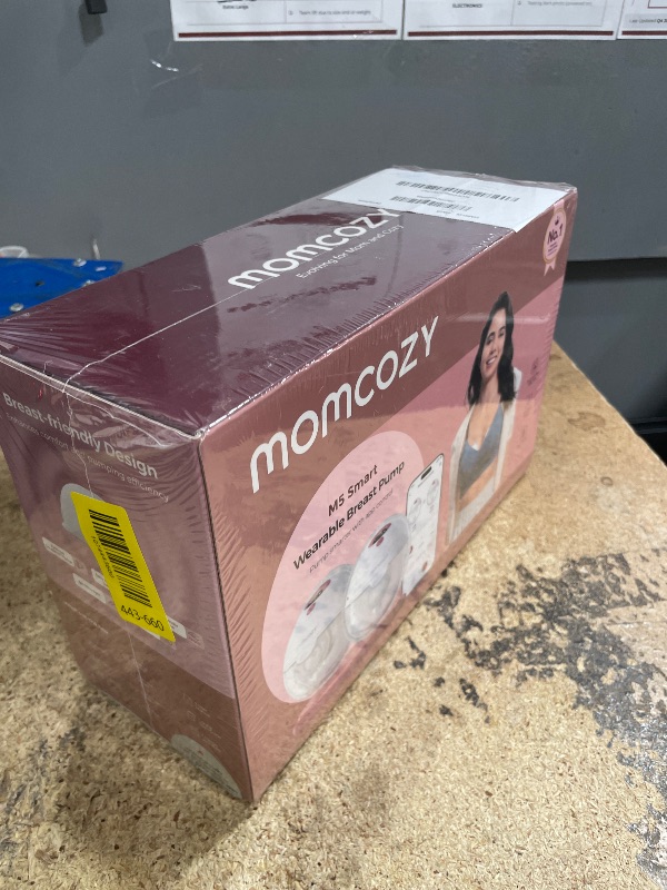Photo 1 of **FACTORY SEALED**Momcozy M5 Smart APP Controlled Wearable Breast Pump, Hands-Free Wireless Electric Pump, 3 Modes 9 Suction Levels, BPA-Free, Portable Lightweight, 24mm Flange, 2-Pack Cozy Red