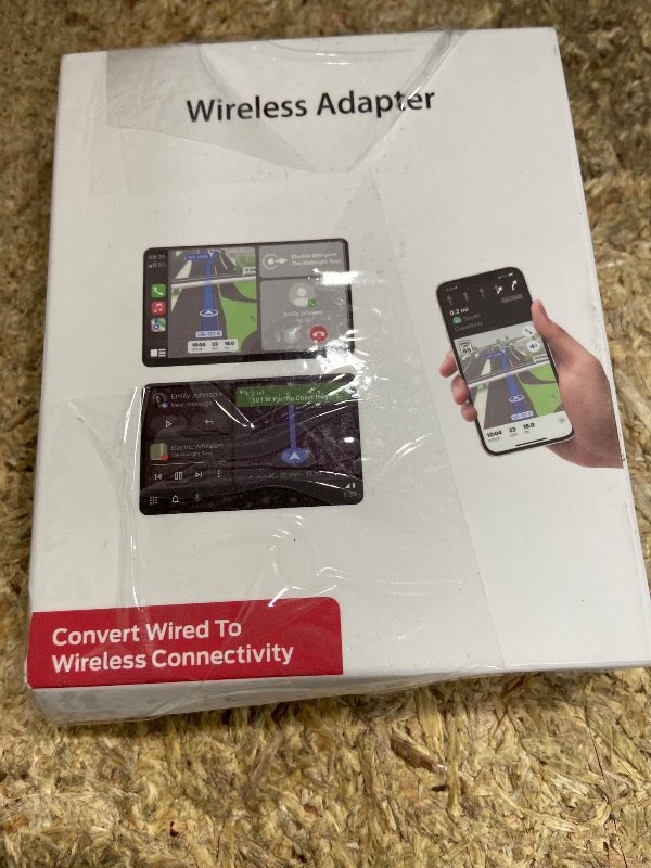 Photo 1 of ***MISSING PARTS***
Junboer Mini Wireless Carplay Adapter for iPhone - Carplay Wireless Adapter Car Play Dongle, Wired to Wireless, Compatible with iPhone iOS 10+, Silver