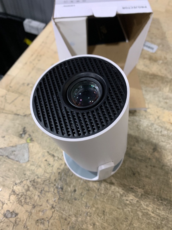 Photo 1 of [ Projector 4k/8K & Android 14.0 ] Mini Smart Projector, Wifi 6 and Bluetooth 5.4, Short Throw, Built in Apps, Auto Keystone, Outdoor Movie Projector Portable HY300Pro+ (2026 Upgrade)