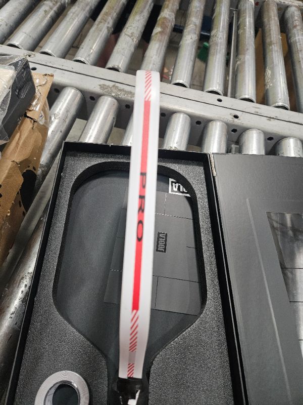 Photo 1 of **HAS SOME DAMAGE**JOOLA Ben Johns Perseus Pro IV 16mm Pickleball Paddle - Tech Flex Power - Elongated Shape for Power & Spin - Propulsion Core Increases Power & Touch - UPA-A Certified - USAP Approved - NFC Chip