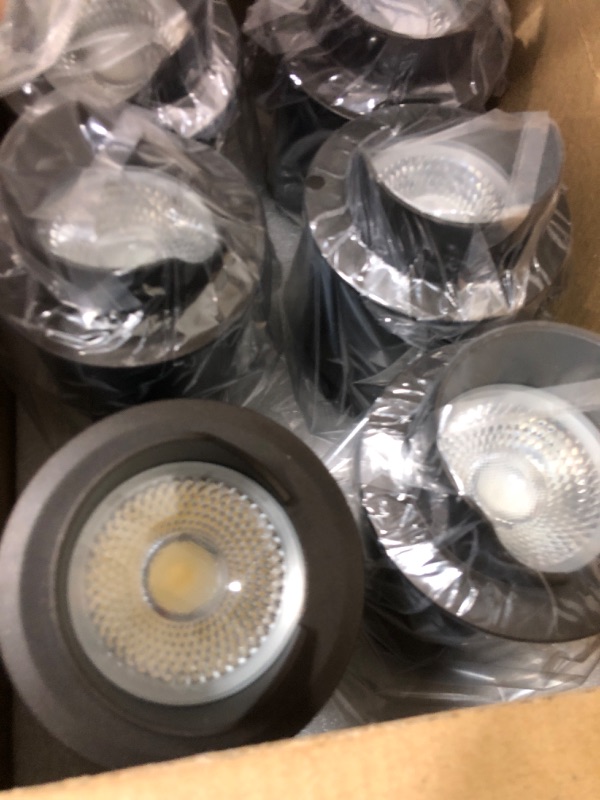 Photo 1 of [6 Pack] CLOUDY BAY 9W Well Lights Landscape LED In Ground Outdoor,Shielded Top,Low Voltage 12-24V AC/DC,Waterproof Aluminum Uplights,2700K/3000K/3500K/4000K/5000K,Transformer Excluded