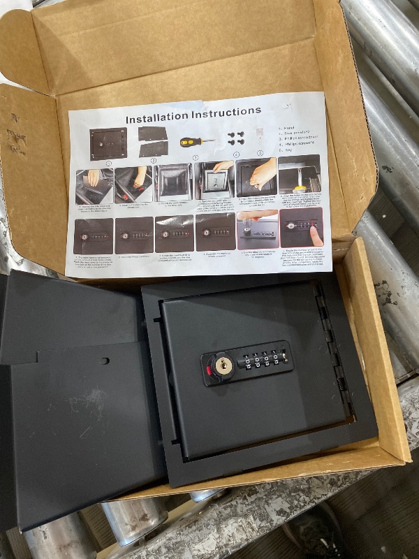 Photo 1 of *** UNKNOWN IF MISSING HARDWARE/PARTS***tslpuls Fit forTesla Model Y Juniper 2025 & Model 3 Highland 2024 2025 Center Console Safe Box - Secure Lockable Storage Organizer with Combination Lock, Privacy Protection Upgrade