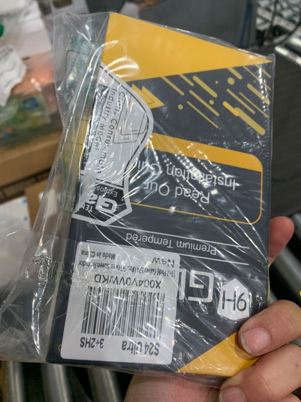 Photo 1 of [3+2 Pack] Galaxy S24 Ultra Privacy Screen Protector, 9H Tempered Glass, Ultrasonic Fingerprint Support, 3D Curved, HD Clear Anti-Spy Film for Samsung S24 Ultra 5G Glass Screen Protector