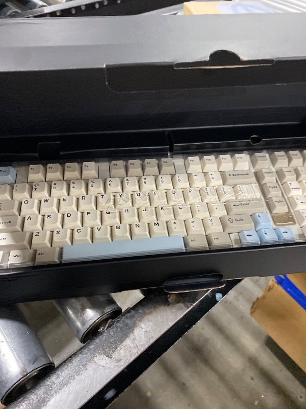 Photo 1 of YUNZII B98 PRO QMK/VIA Wireless Mechanical Gaming Keyboard,96% Layout with Numpad and Cute Cat Knob, BT/2.4G/USB-C,Linear Switch Hot Swap Gasket,RGB for Win/Mac (Beige, Candy Linear Switch)