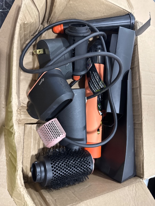 Photo 1 of Limited Edition Dyson Airwrap i.d. Multi-Styler Straight+Wavy in Ceramic Apricot and Topaz