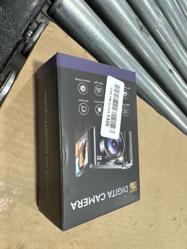 Photo 1 of 56MP 4K Digital Camera for Photography, Travel & Gift