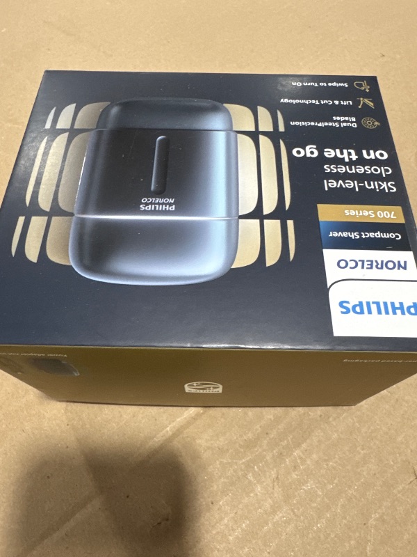 Photo 1 of Philips Norelco Shaver 700 Series - Compact Electric Shaver, Lift & Cut System, Dual SteelPrecision Blades, 4D Flex Heads, Wet & Dry Shave, Travel Case, Model S794/94