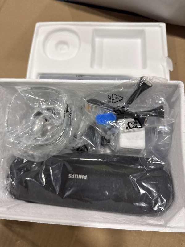 Photo 1 of Philips Sonicare DiamondClean Smart 9500 Electric Toothbrush - Sonic Toothbrush with App, Pressure Sensor, 15 Brushing Settings, Replacement Reminder, USB Charging Travel Case, Black, Model HX9923/11