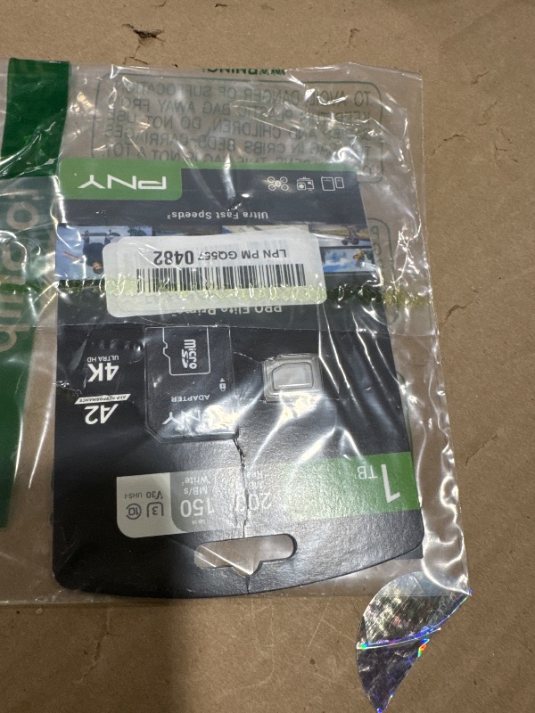 Photo 1 of PNY 1TB PRO Elite Prime™ C10 U3 V30 A2 microSDXC Flash Memory Card – Ultra-Fast Speeds, Read 200MB/s, Write 150MB/s, 4K UHD, Full HD, UHS-I, for Smartphones, Drones, Action Cameras