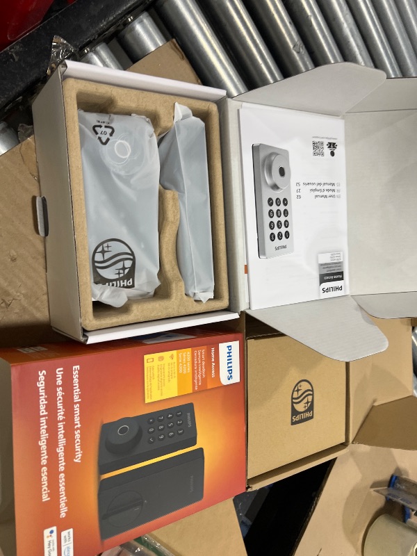 Photo 1 of Philips WiFi Keypad Door Lock with Handle, Built-in WiFi, APP Remote Control, Voice & Fingerprint Unlock, Smart Locks for Front Door with Auto Lock, Digital Front Door Lock Set, Keyless Entry Deadbolt