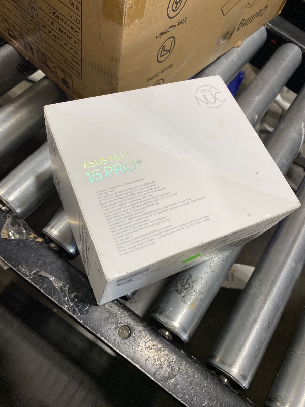 Photo 1 of ASUS NUC 15 Pro+ Barebones Mini PC with Intel Series 2 Core Ultra 9 285H, up to 96GB DDR5 RAM, Dual Storage, Thunderbolt™ 4, Wi-Fi 7 & Bluetooth 5.4, Toolless Silver Aluminum Chassis, with VESA Mount