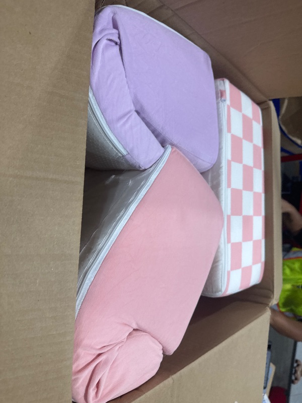 View 3 of Tiny Land Soft Foam Climbing Blocks for Toddlers, 6-Piece Foam Blocks