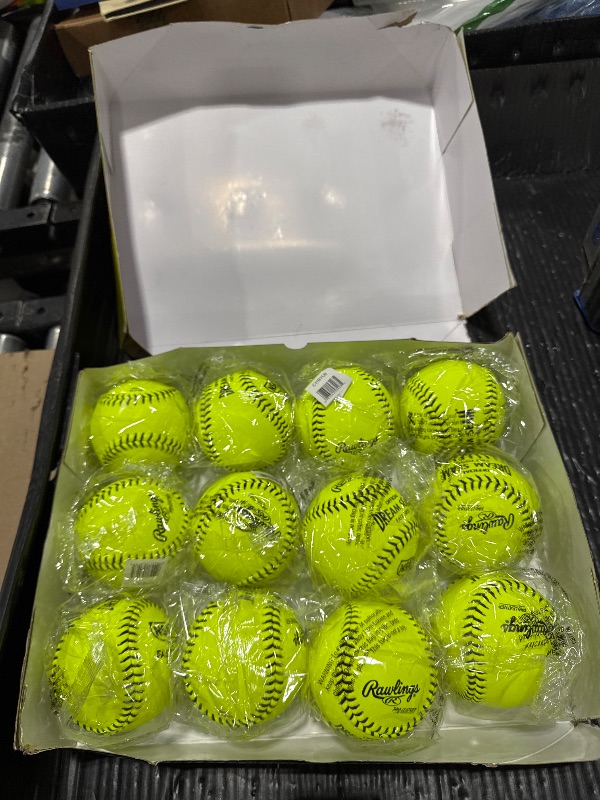 Photo 1 of Rawlings | Official DREAM SEAM Fastpitch Softballs | 11" NSA | 12 Count