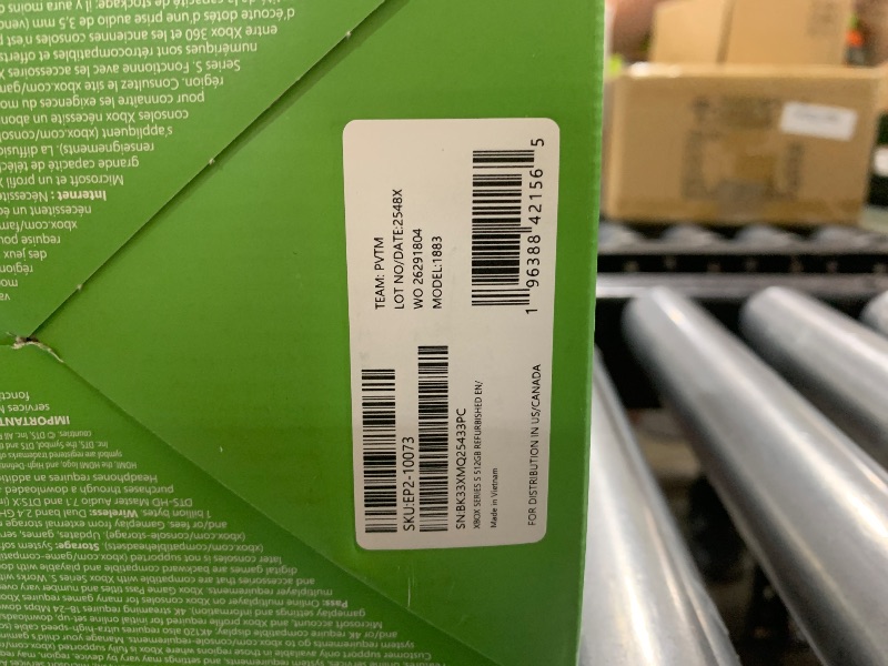 Photo 1 of Xbox Series S - All Digital Gaming Console - 512GB SSD - Includes Wireless Controller - 120FPS (Renewed Premium)