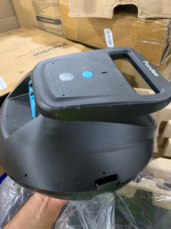 Photo 1 of NON-FUNCTIONAL, PARTS ONLY-----------------------------------------------------------------------Pondee X1 Robotic Pool Vacuum, Cordless Pool Cleaner with 120-Min Runtime, Auto-Parking, 2.5h Fast Charging, for Above-Ground & Flat-Bottom Inground Pools up