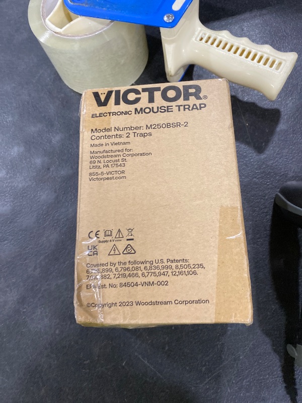 Photo 1 of Victor Humane Mouse Traps Indoor for Home - M250BSR-2 - No Touch Electric Mouse Traps for Home, Pack of 2